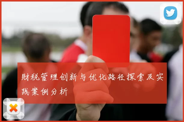 财税管理创新与优化路径探索及实践案例分析