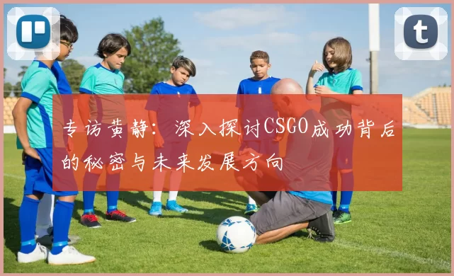 专访黄静：深入探讨CSGO成功背后的秘密与未来发展方向